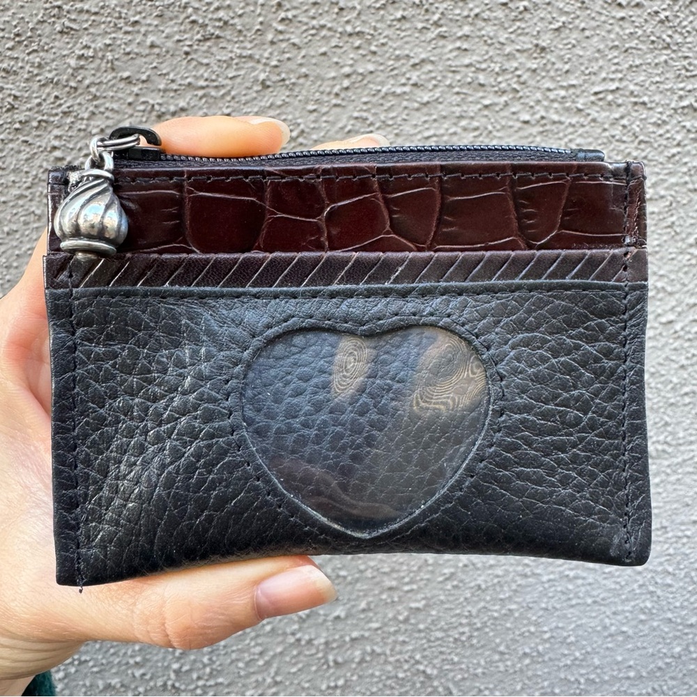 Brighton Coin Purse with Heart-Shaped Photo Window